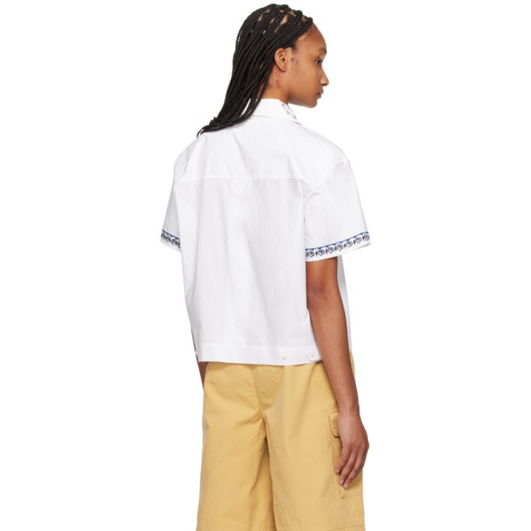  YMC White Wanda Shirt 241161F109009