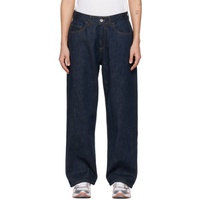 YMC Indigo Silver Jeans 231161F069007