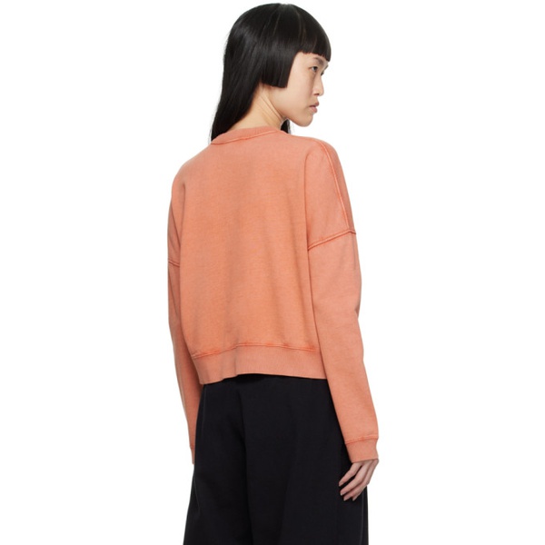  YMC Orange Almost Grown Sweatshirt 232161F098012