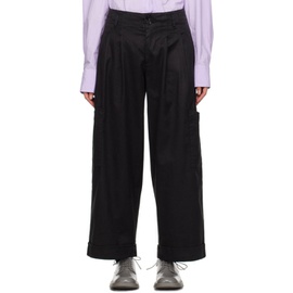 YMC Black Grease Trousers 232161F087011