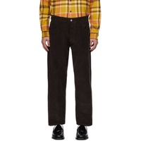 YMC Brown Bez Trousers 232161M191013