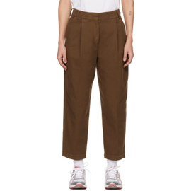 YMC Brown Market Trousers 231161F087012