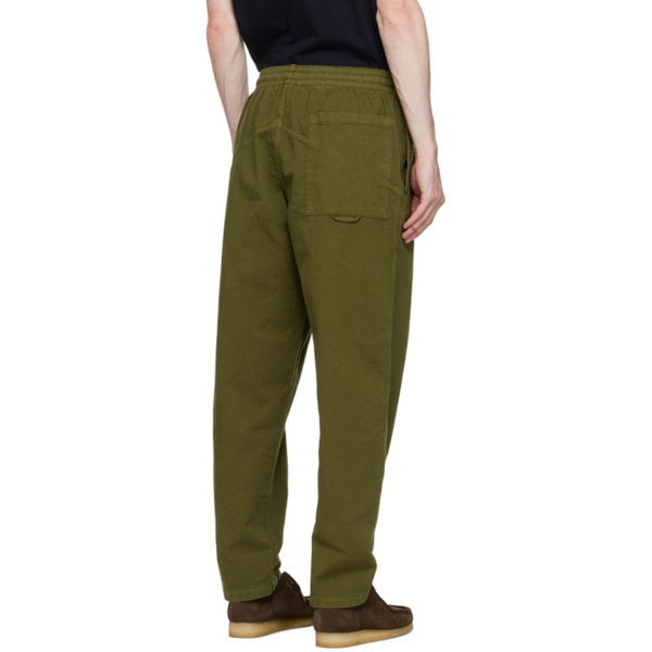  YMC Green Alva Skate Trousers 222161M191018