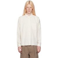 YMC White Curtis Shirt 241161M192009