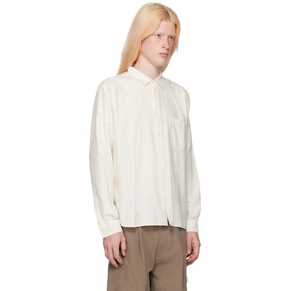  YMC White Curtis Shirt 241161M192009