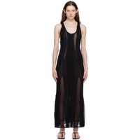 와이프로젝트 Y/Project Black Seam Allowance Maxi Dress 231893F055014