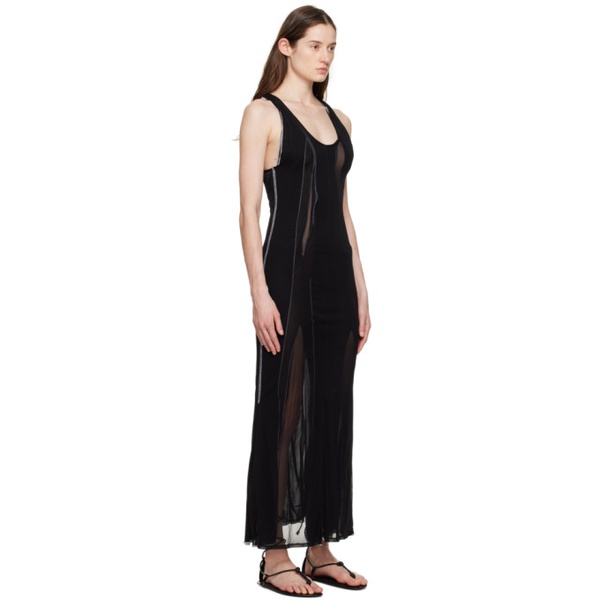  와이프로젝트 Y/Project Black Seam Allowance Maxi Dress 231893F055014