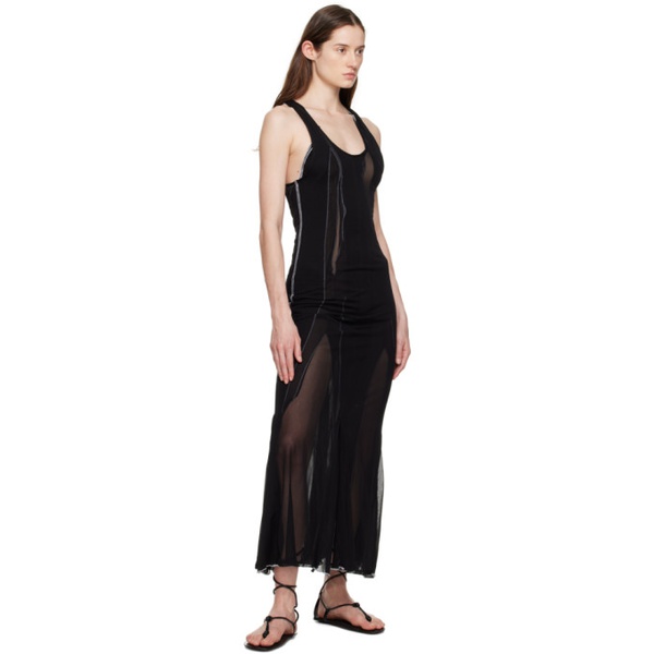  와이프로젝트 Y/Project Black Seam Allowance Maxi Dress 231893F055014