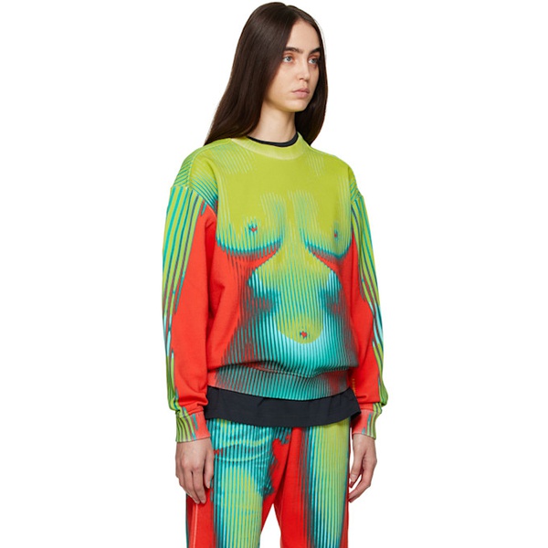  와이프로젝트 Y/Project Multicolor 장 폴 고티에 Jean Paul Gaultier 에디트 Edition Body Morph Sweatshirt 222893F098002