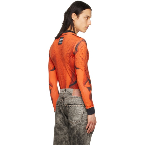  와이프로젝트 Y/Project Orange 장 폴 고티에 Jean Paul Gaultier 에디트 Edition Long Sleeve T-Shirt 231893M201000