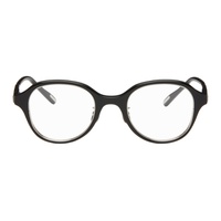 유이치 토야마 YUICHI TOYAMA. Black MXP Glasses 241076M133049