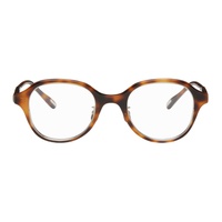 유이치 토야마 YUICHI TOYAMA. Tortoiseshell MXP Glasses 241076M133050