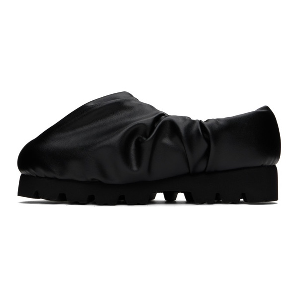  YUME YUME Black Camp Low Slip-On Loafers 241844F121009