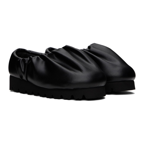  YUME YUME Black Camp Low Slip-On Loafers 241844F121009