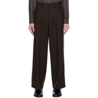 Youth Brown Wide Trousers 232984M191004