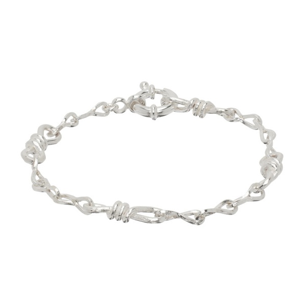  Youth Silver Twist Chain Bracelet 241984F020000