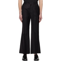 Youth Black Flared Trousers 231984M191002