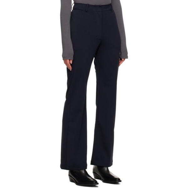  Youth Navy Side-Slit Trousers 232984F087000