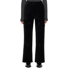 Youth Black Loose Trousers 232984F087001