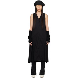 Ys Black Sleeveless Midi Dress 241731F054002