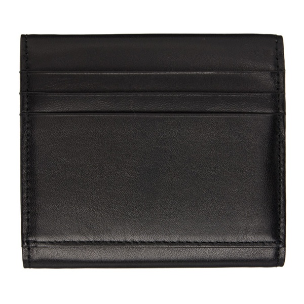  Ys Black Semi-Gloss Smooth Leather Wallet 241731F040000