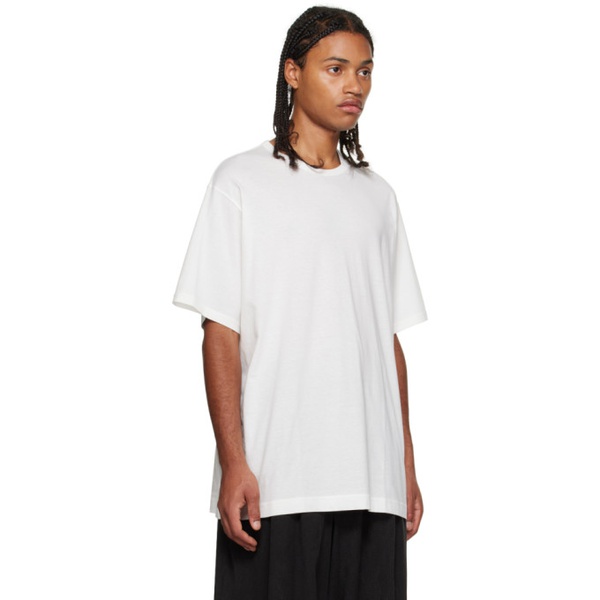  Ys For Men 오프화이트 Off-White Printed T-Shirt 232139M213001