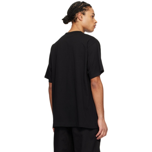  Ys For Men Black Printed T-Shirt 241139M213000