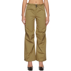 유제피 Yuzefi Khaki Drawstring Lounge Pants 231899F087008