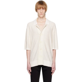 ZEGNA 오프화이트 Off-White Buttoned Shirt 231142M192065