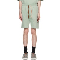 ZEGNA Green Essential Shorts 231142M193001