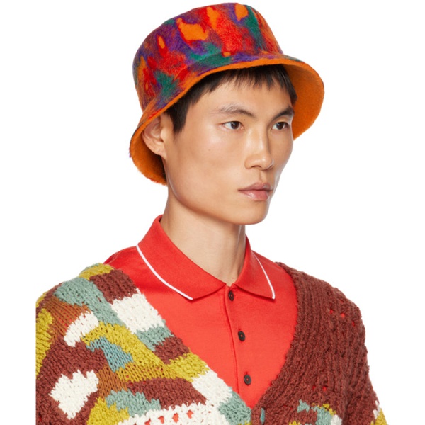  ZEGNA x 더 엘더 스테이츠먼 The Elder Statesman Multicolor Gradient Hat 232140M140000