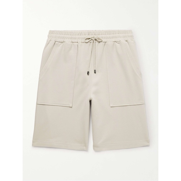  ZIMMERLI Straight-Leg Stretch-Modal and Cotton-Blend Jersey Drawstring Shorts 1647597339335538