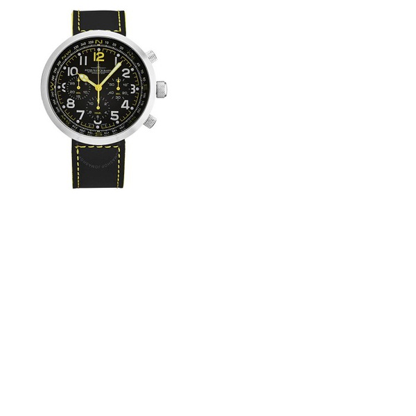  Zeno Ronda Auto Chronograph Automatic Black Dial Mens Watch B560-A19