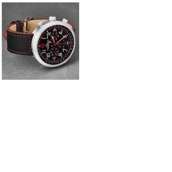  Zeno Ronda Auto Chronograph Automatic Black Dial Mens Watch B560-A17