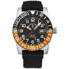 Zeno Airplane Diver mens Watch 6349GMT-12-A15