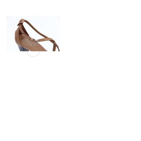 토즈 Tods Womens Leather Sandals Light Tobacco XXW0NJ0C410HS2S812