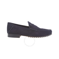 Tods Mens Dark Galaxy Suede Penny Loafers XXM11A00010BYEU824