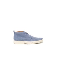 Tods Mens Light Blue Suede Uomo Gomma Ankle Boots XXM22A0S680RE0U216