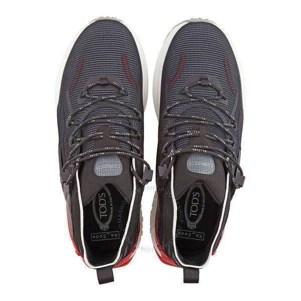 토즈 Tods No_Code J Sneakers in Technical Fabric and Leather XXM07I0GO30QN10002