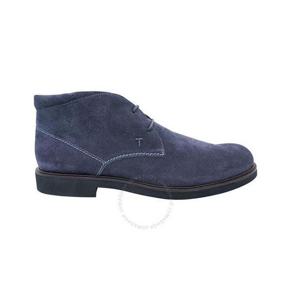 토즈 Tods Mens Indaco Light Calf Suede Ankle Boots XXM93B00D80RE0U611