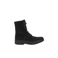 Tods Mens Black Suede Lace-Up Stivaletto Gomma Ankle Boots XXM39A00500HSEB999