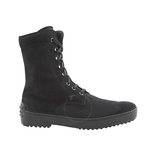 토즈 Tods Mens Black Winter Lace Up Ankle Boots XXM0HW00500RE0B999
