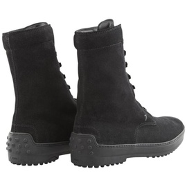 Tods MEN'S Black Winter Lace Up Ankle Boots XXM0HW00500RE0B999