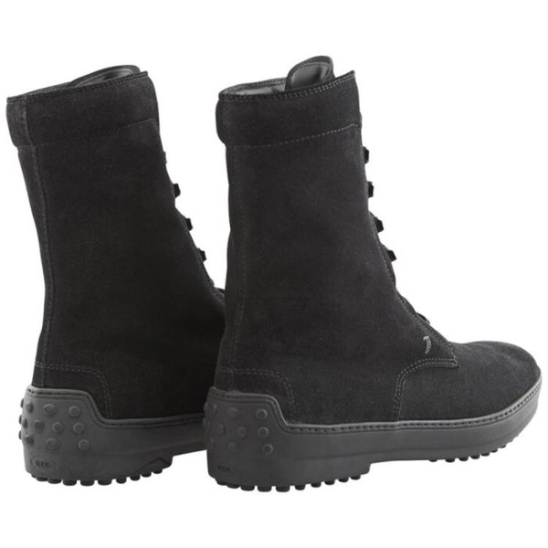 토즈 Tods MEN'S Black Winter Lace Up Ankle Boots XXM0HW00500RE0B999