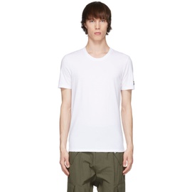 발망 Balmain White Crewneck T-Shirt 211251M213028