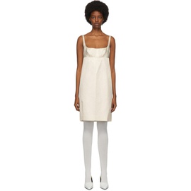 마크 제이콥스 Marc Jacobs 오프화이트 Off-White Polka Dot Glitter Mid-Length Dress 202190F054152