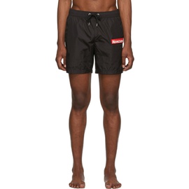 몽클레어 Moncler Black Boxer Bare Swim Shorts 192111M208001
