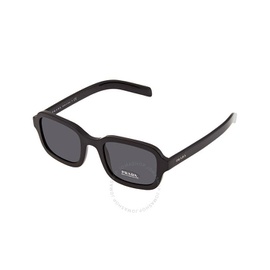 Prada Grey Rectangular Ladies Sunglasses PR 11XS 1AB5S0 51