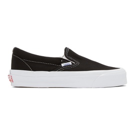 반스 Vans Black OG Classic Slip-On Sneakers 221739F128038
